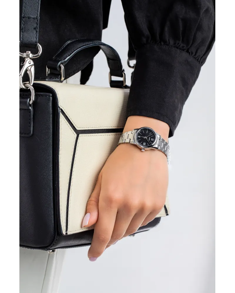 Zegarek Damski Casio LTP-V002D-1B3UDF + BOX Zegarek Damski Casio LTP-V002D-1B3UDF + BOX