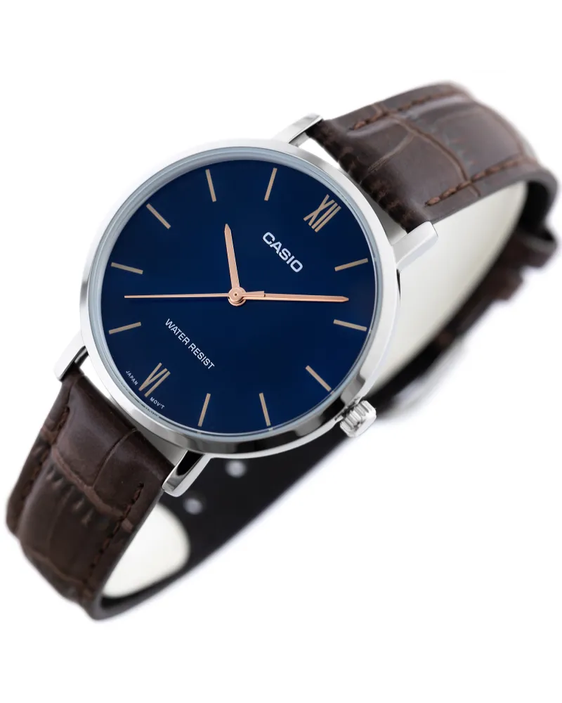 ZEGAREK DAMSKI CASIO LTP-VT01L-2B + BOX ZEGAREK DAMSKI CASIO LTP-VT01L-2B + BOX