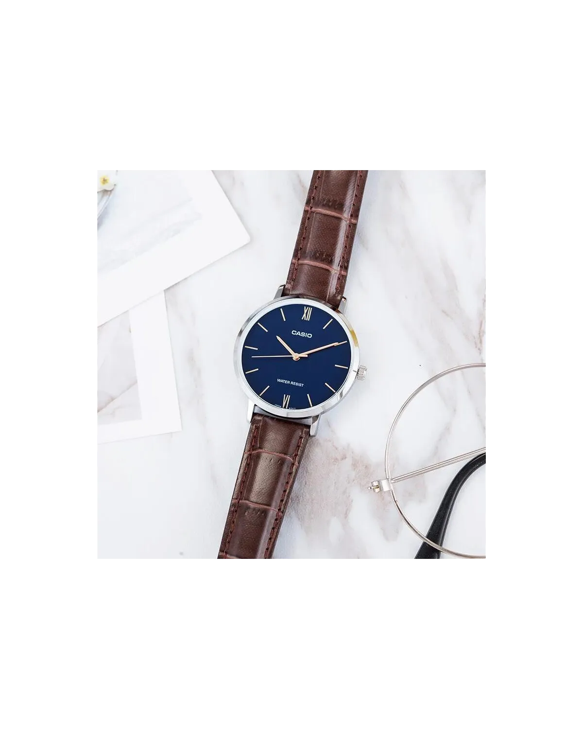 ZEGAREK DAMSKI CASIO LTP-VT01L-2B + BOX ZEGAREK DAMSKI CASIO LTP-VT01L-2B + BOX