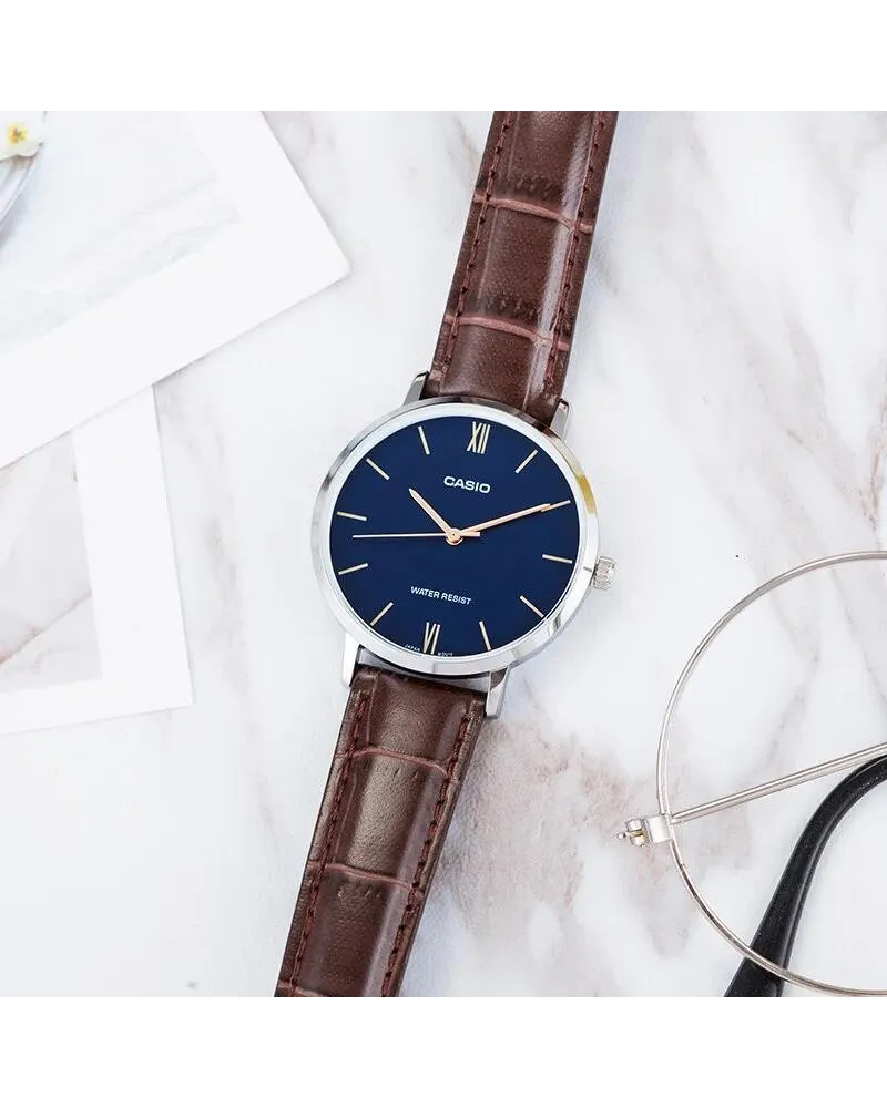 ZEGAREK DAMSKI CASIO LTP-VT01L-2B + BOX ZEGAREK DAMSKI CASIO LTP-VT01L-2B + BOX