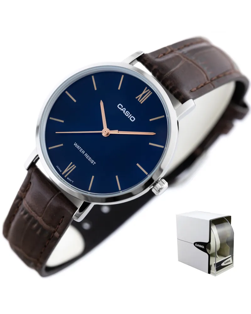 ZEGAREK DAMSKI CASIO LTP-VT01L-2B + BOX ZEGAREK DAMSKI CASIO LTP-VT01L-2B + BOX