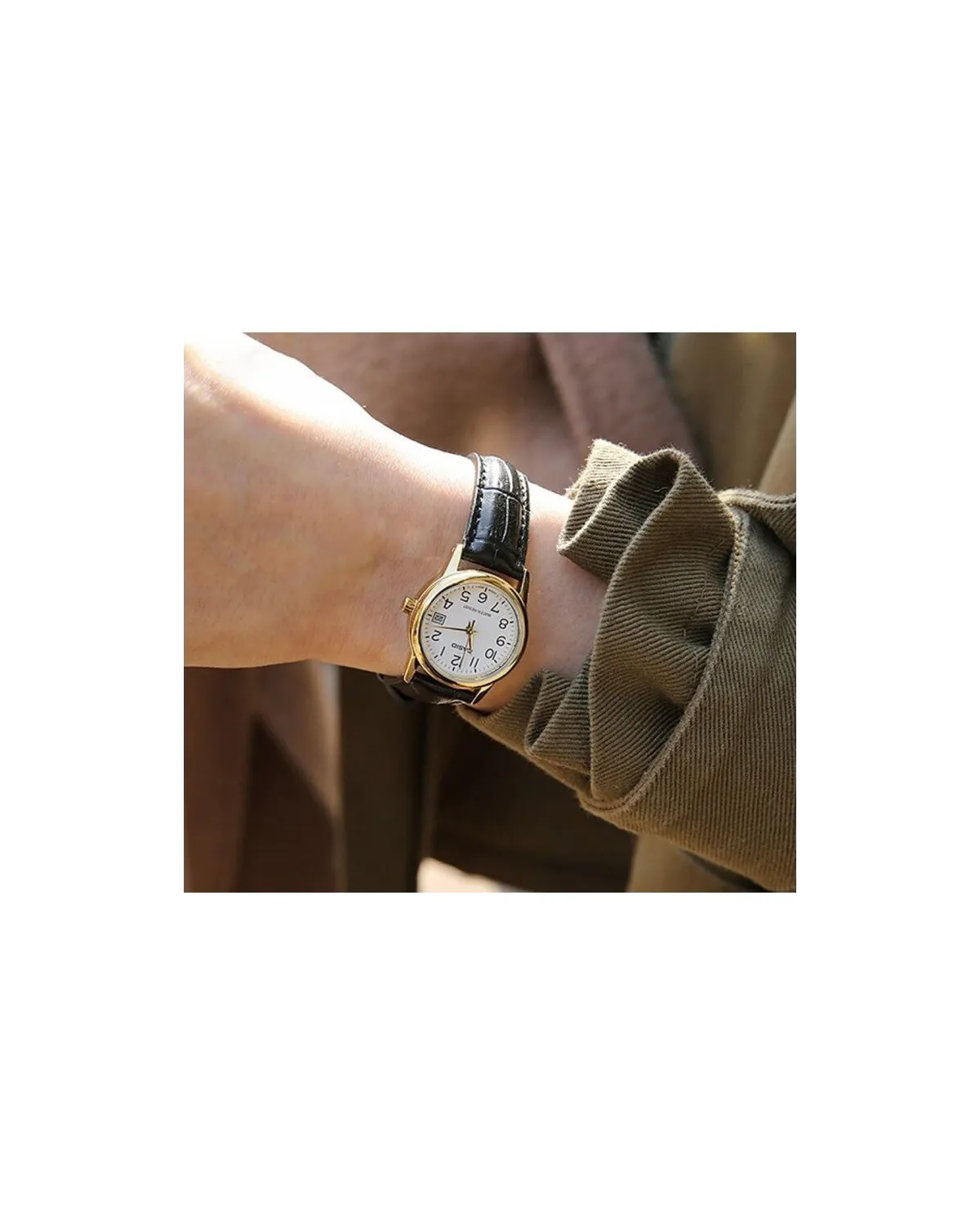 ZEGAREK DAMSKI CASIO LTP-V002GL 7B2 (zd584a) + BOX ZEGAREK DAMSKI CASIO LTP-V002GL 7B2 (zd584a) + BOX