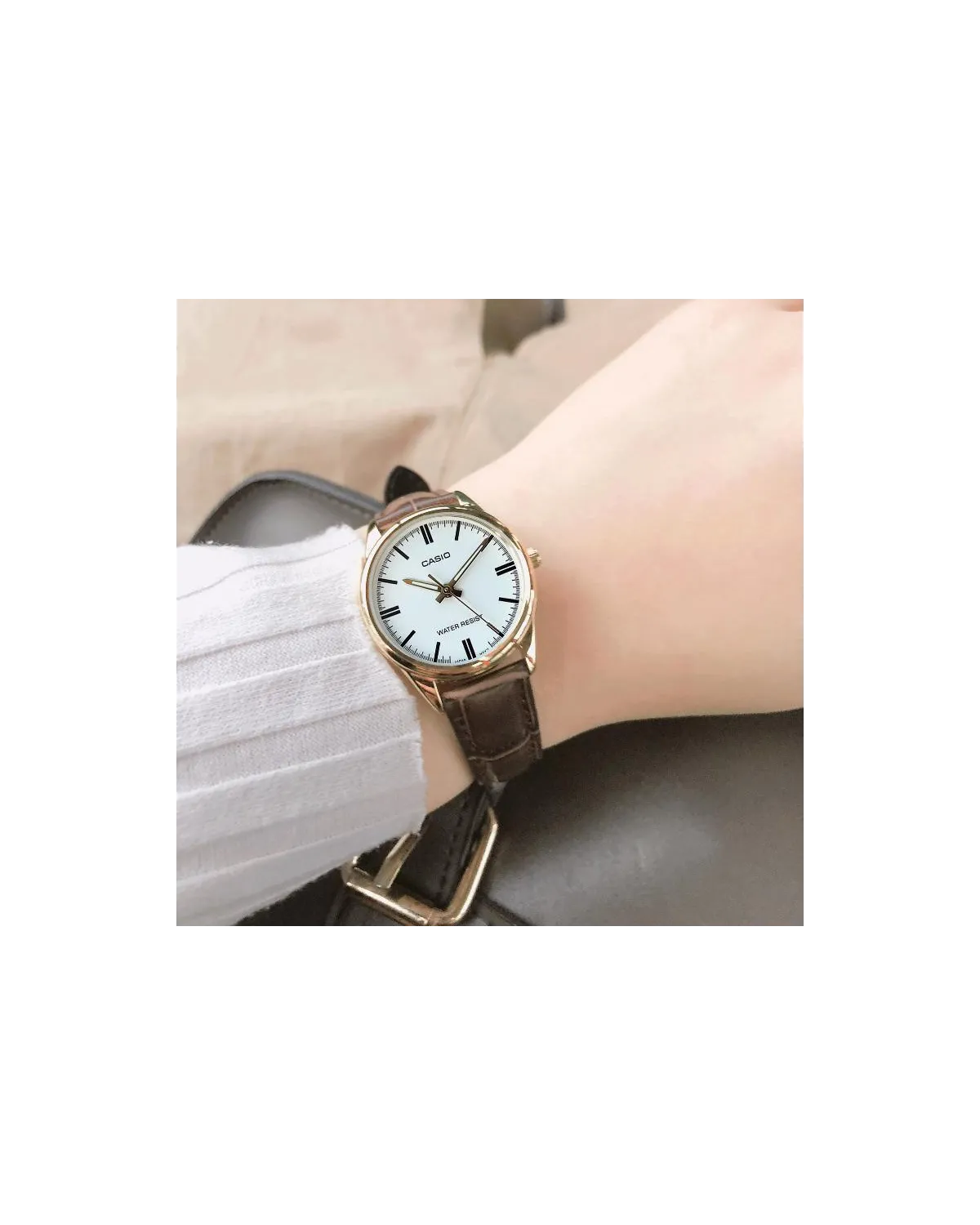 ZEGAREK DAMSKI CASIO LTP-V005GL-7A + BOX