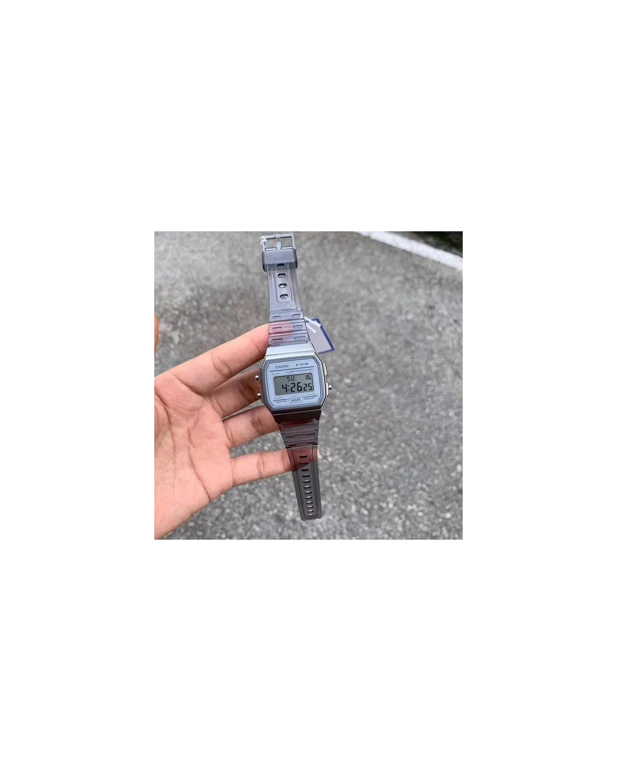 Zegarek Unisex Casio Retro Vintage F-91WS-8DF(zd648d)