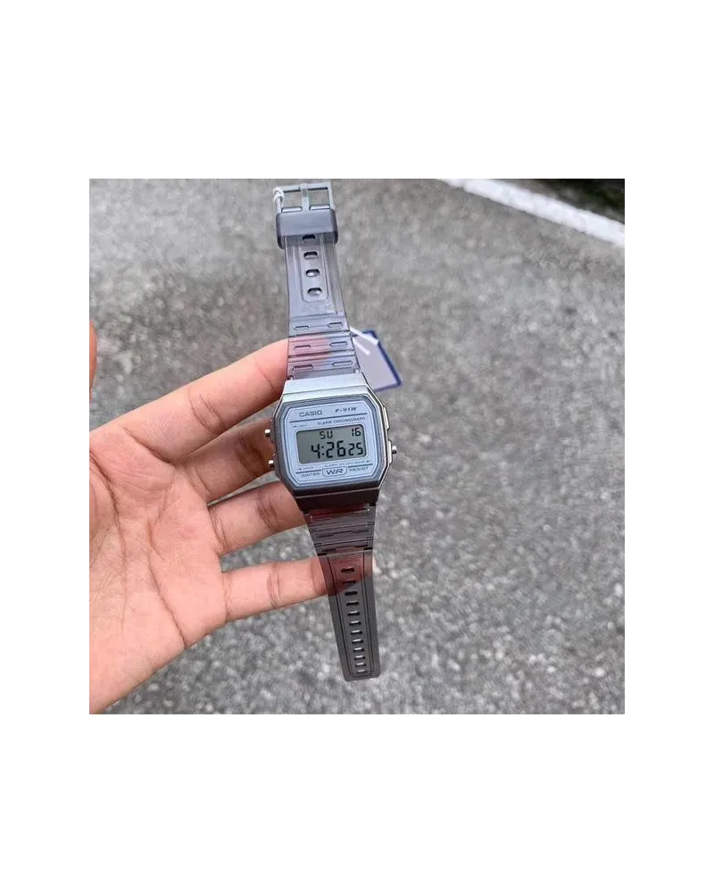 Zegarek Unisex Casio Retro Vintage F-91WS-8DF(zd648d)