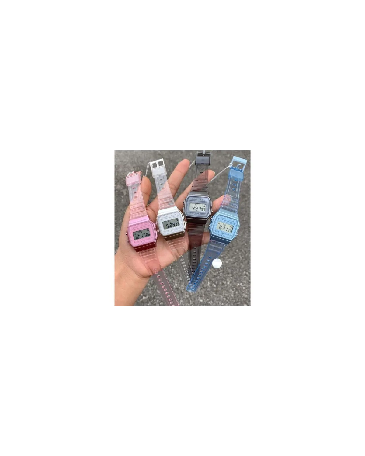 Zegarek Unisex Casio Retro Vintage F-91WS-8DF(zd648d)