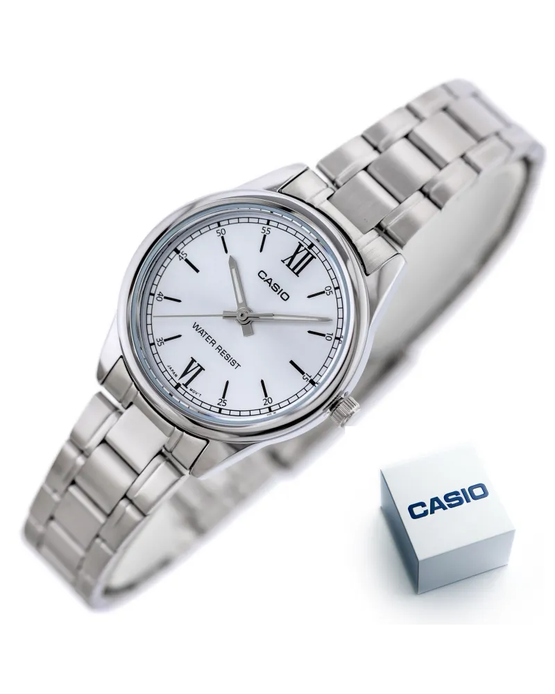 ZEGAREK DAMSKI CASIO LTP-V005D-2B3 (zd586c) + BOX ZEGAREK DAMSKI CASIO LTP-V005D-2B3 (zd586c) + BOX