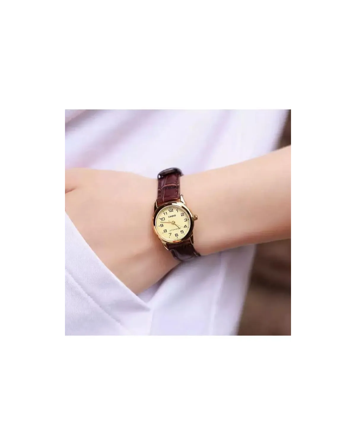 ZEGAREK DAMSKI CASIO LTP-V001GL-9B (zd588b) + BOX ZEGAREK DAMSKI CASIO LTP-V001GL-9B (zd588b) + BOX