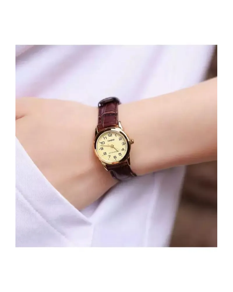 ZEGAREK DAMSKI CASIO LTP-V001GL-9B (zd588b) + BOX ZEGAREK DAMSKI CASIO LTP-V001GL-9B (zd588b) + BOX
