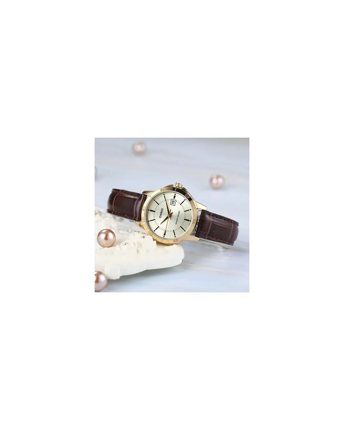 ZEGAREK DAMSKI CASIO LTP-V004GL-9A (zd569d) + BOX ZEGAREK DAMSKI CASIO LTP-V004GL-9A (zd569d) + BOX