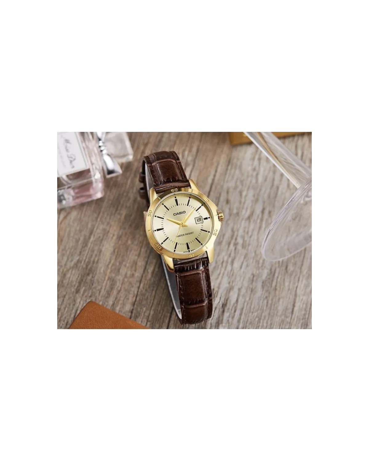 ZEGAREK DAMSKI CASIO LTP-V004GL-9A (zd569d) + BOX ZEGAREK DAMSKI CASIO LTP-V004GL-9A (zd569d) + BOX