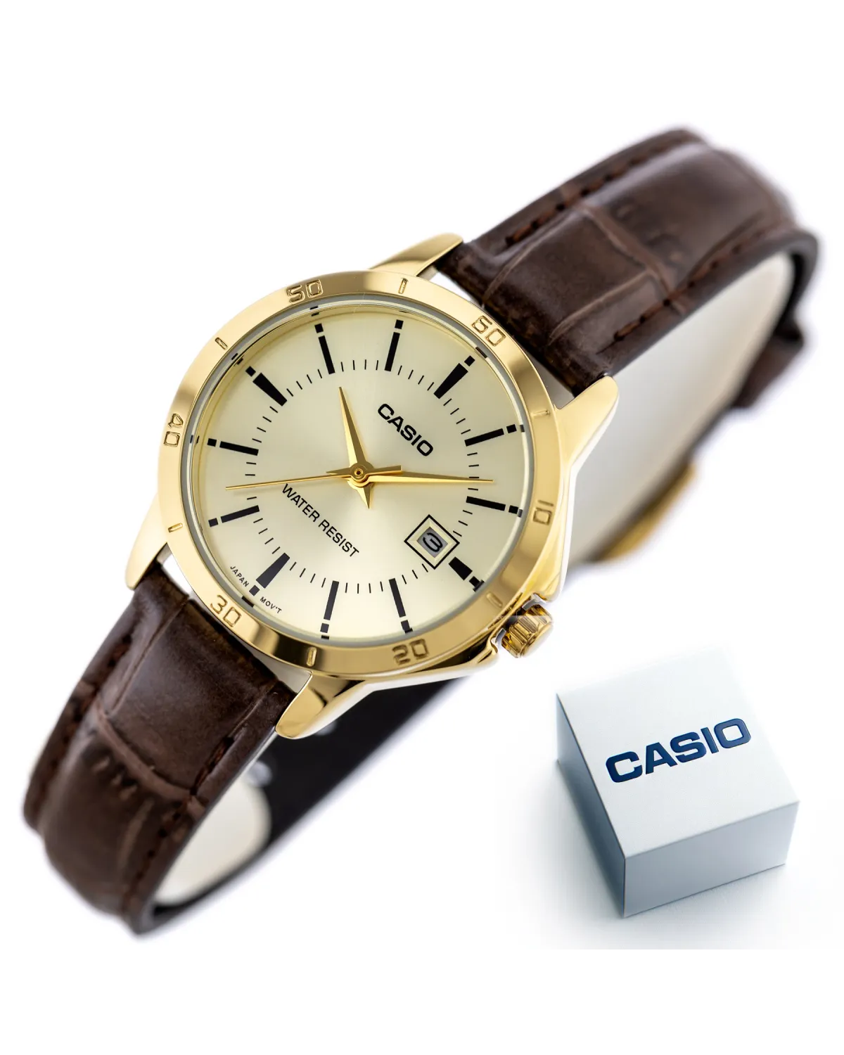 ZEGAREK DAMSKI CASIO LTP-V004GL-9A (zd569d) + BOX ZEGAREK DAMSKI CASIO LTP-V004GL-9A (zd569d) + BOX