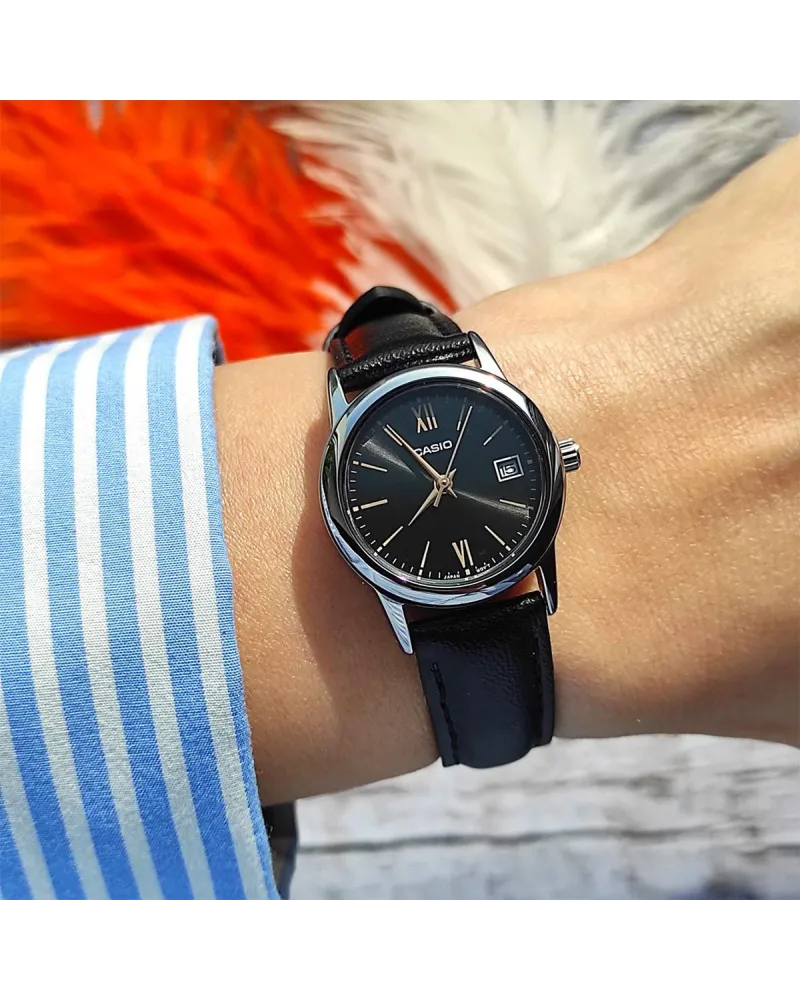 ZEGAREK DAMSKI CASIO LTP-V002L-1B3UDF (zd584j) + BOX