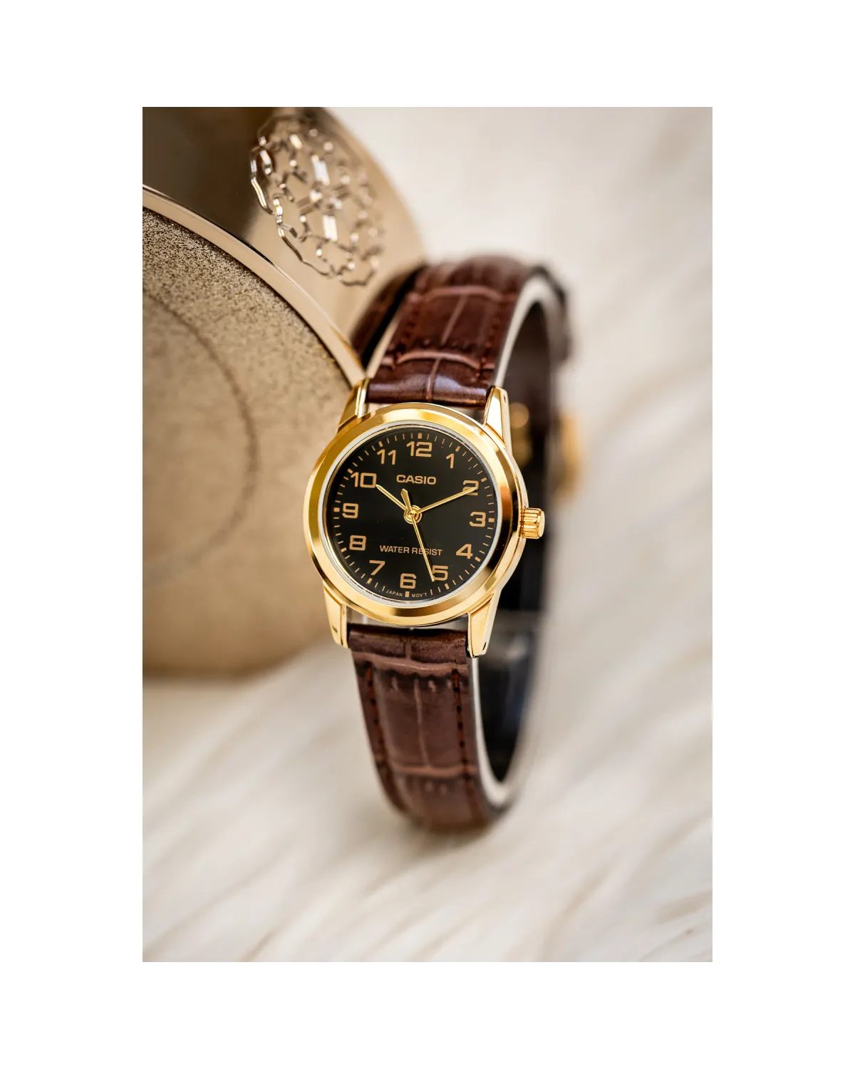 Zegarek Casio Damski Collection LTP-V001GL-1B + BOX Zegarek Casio Damski Collection LTP-V001GL-1B + BOX