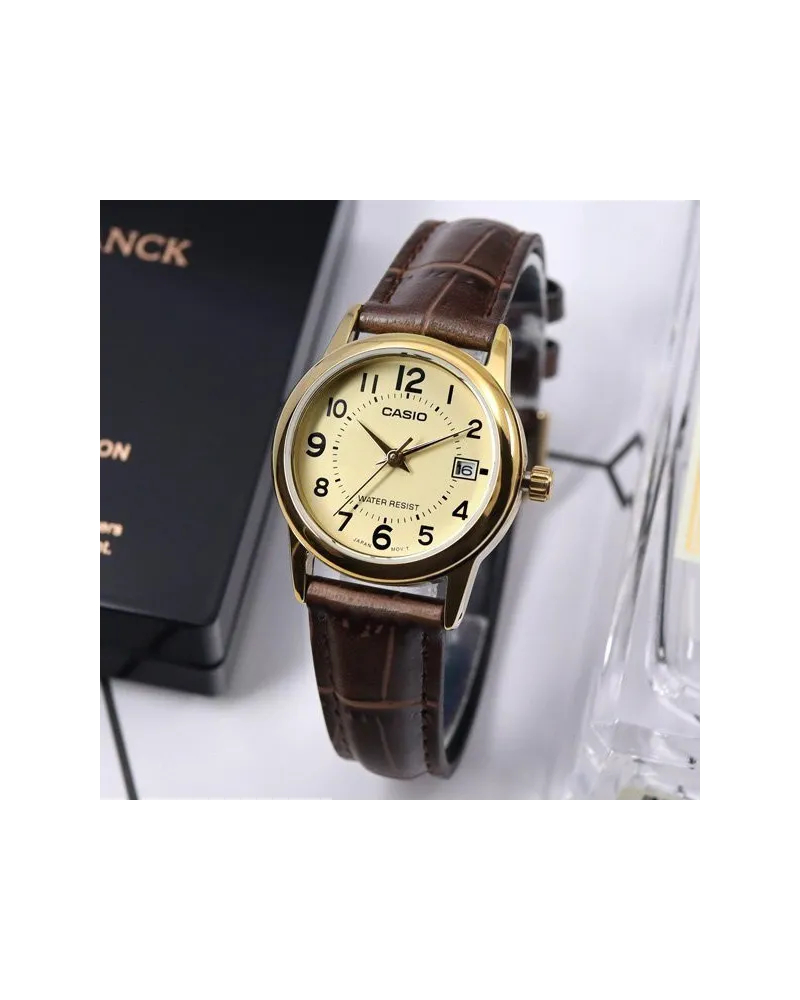 ZEGAREK DAMSKI CASIO LTP-V002GL 9BUDF (zd584e) + BOX ZEGAREK DAMSKI CASIO LTP-V002GL 9BUDF (zd584e) + BOX