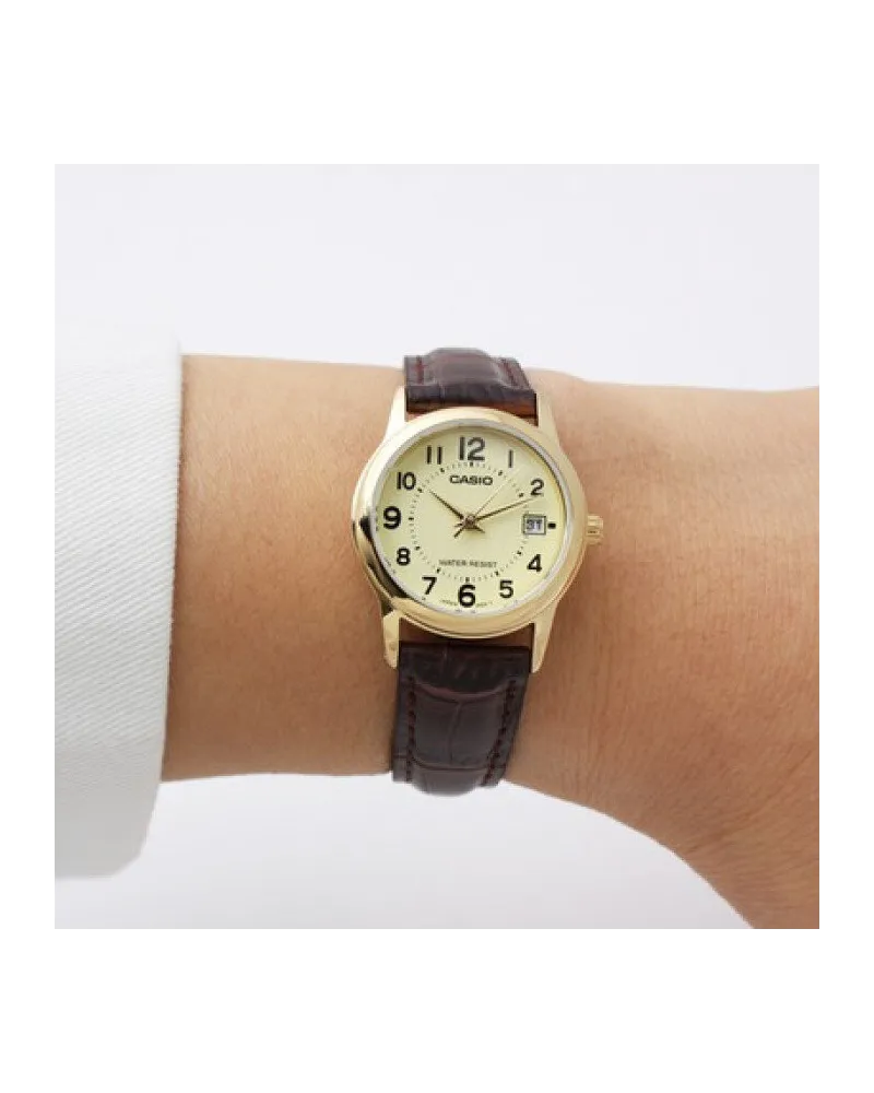 ZEGAREK DAMSKI CASIO LTP-V002GL 9BUDF (zd584e) + BOX ZEGAREK DAMSKI CASIO LTP-V002GL 9BUDF (zd584e) + BOX