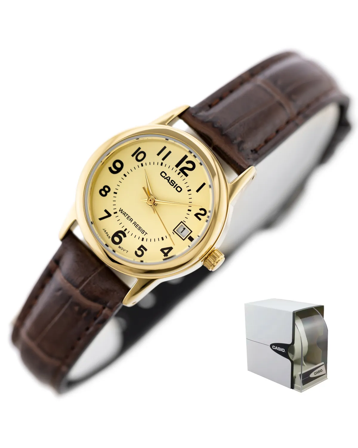 ZEGAREK DAMSKI CASIO LTP-V002GL 9BUDF (zd584e) + BOX ZEGAREK DAMSKI CASIO LTP-V002GL 9BUDF (zd584e) + BOX