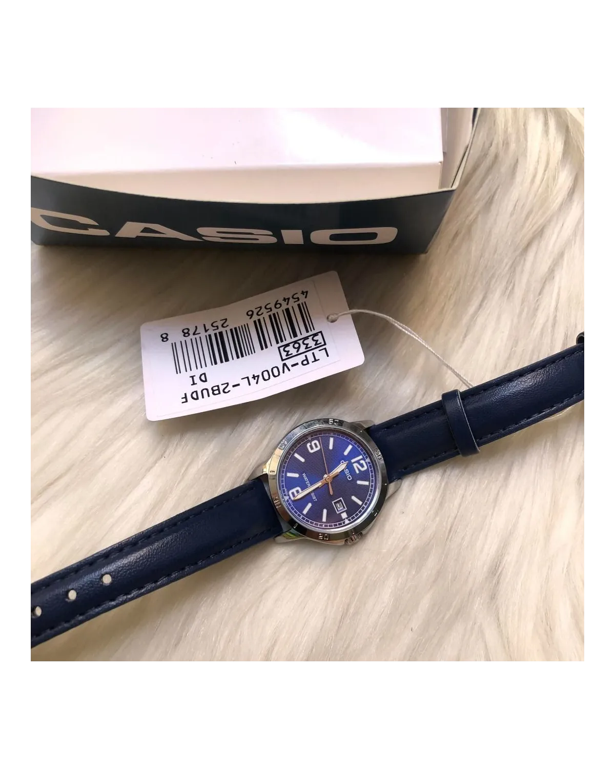 Zegarek Damski Casio LTP-V004L-2B (zd568g) + BOX Zegarek Damski Casio LTP-V004L-2B (zd568g) + BOX