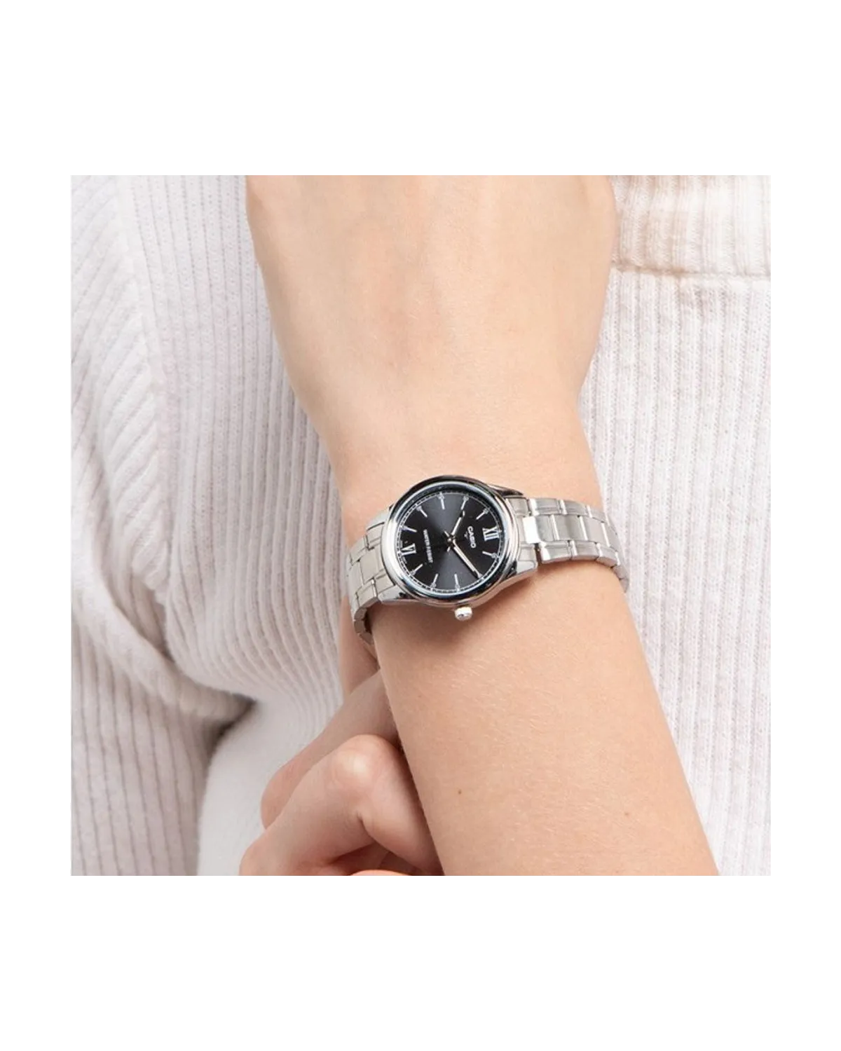 ZEGAREK DAMSKI CASIO LTP-V005D-1B2 (zd586k) + BOX ZEGAREK DAMSKI CASIO LTP-V005D-1B2 (zd586k) + BOX