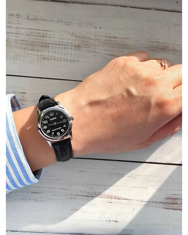 ZEGAREK DAMSKI CASIO LTP-V001L-1B (zd588a) + BOX ZEGAREK DAMSKI CASIO LTP-V001L-1B (zd588a) + BOX