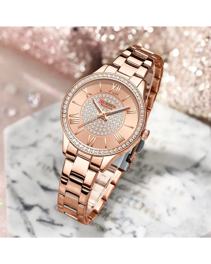 ZEGAREK DAMSKI CURREN 9084 (zc509b) + BOX