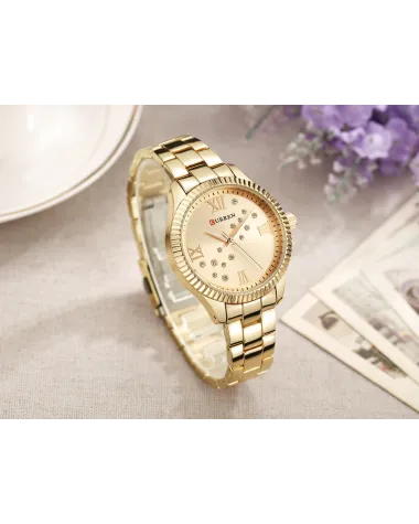 ZEGAREK DAMSKI CURREN 9009 (zc508b) + BOX