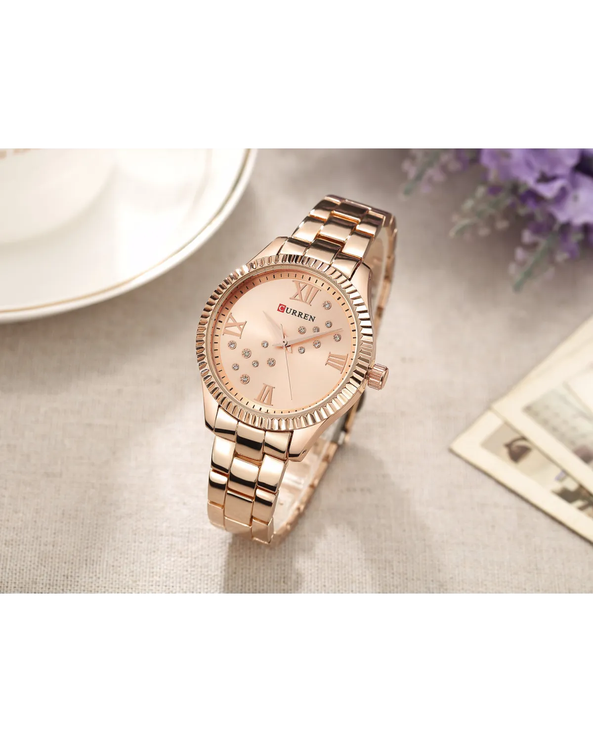 ZEGAREK DAMSKI CURREN 9009 (zc508c) + BOX ZEGAREK DAMSKI CURREN 9009 (zc508c) + BOX