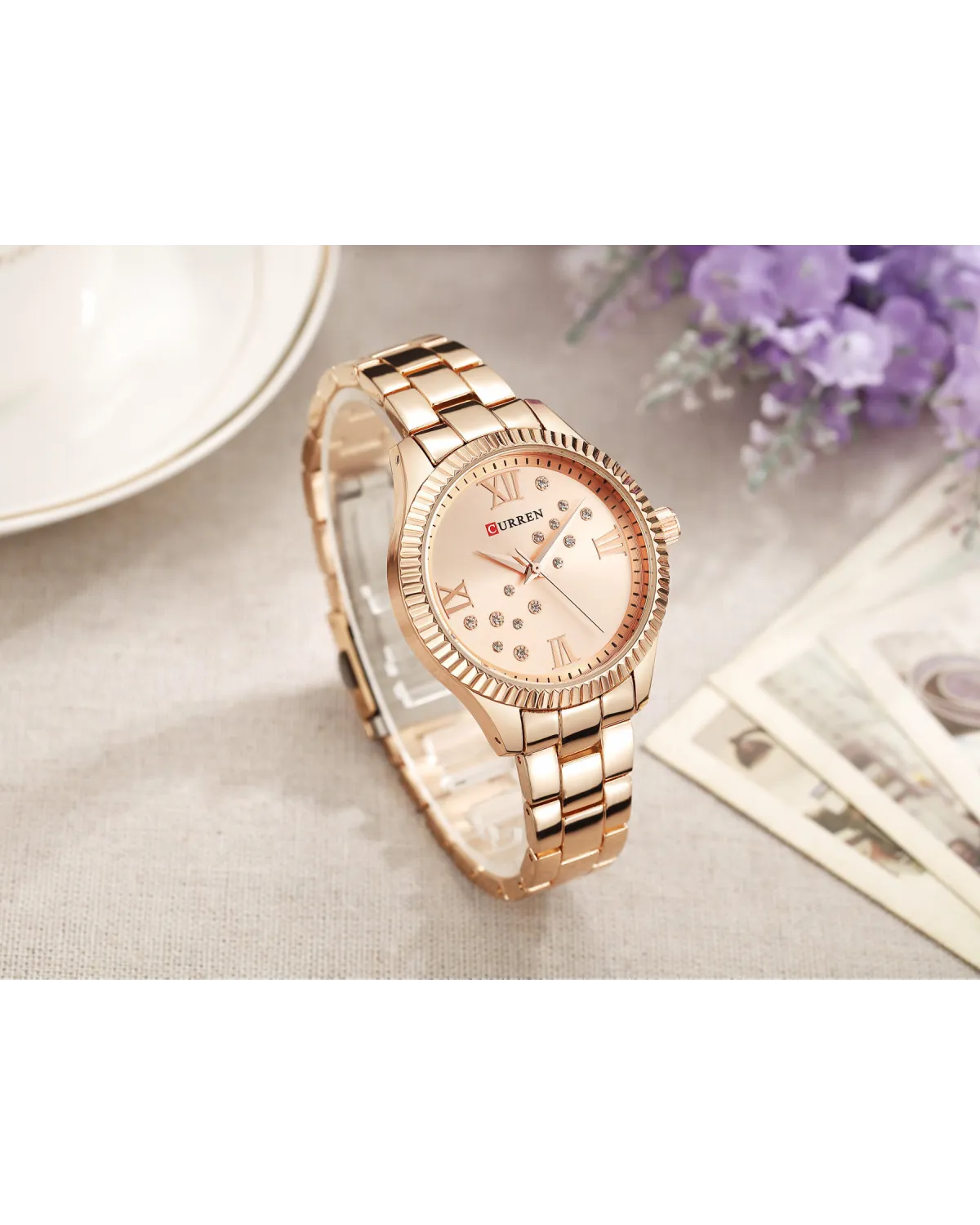 ZEGAREK DAMSKI CURREN 9009 (zc508c) + BOX ZEGAREK DAMSKI CURREN 9009 (zc508c) + BOX