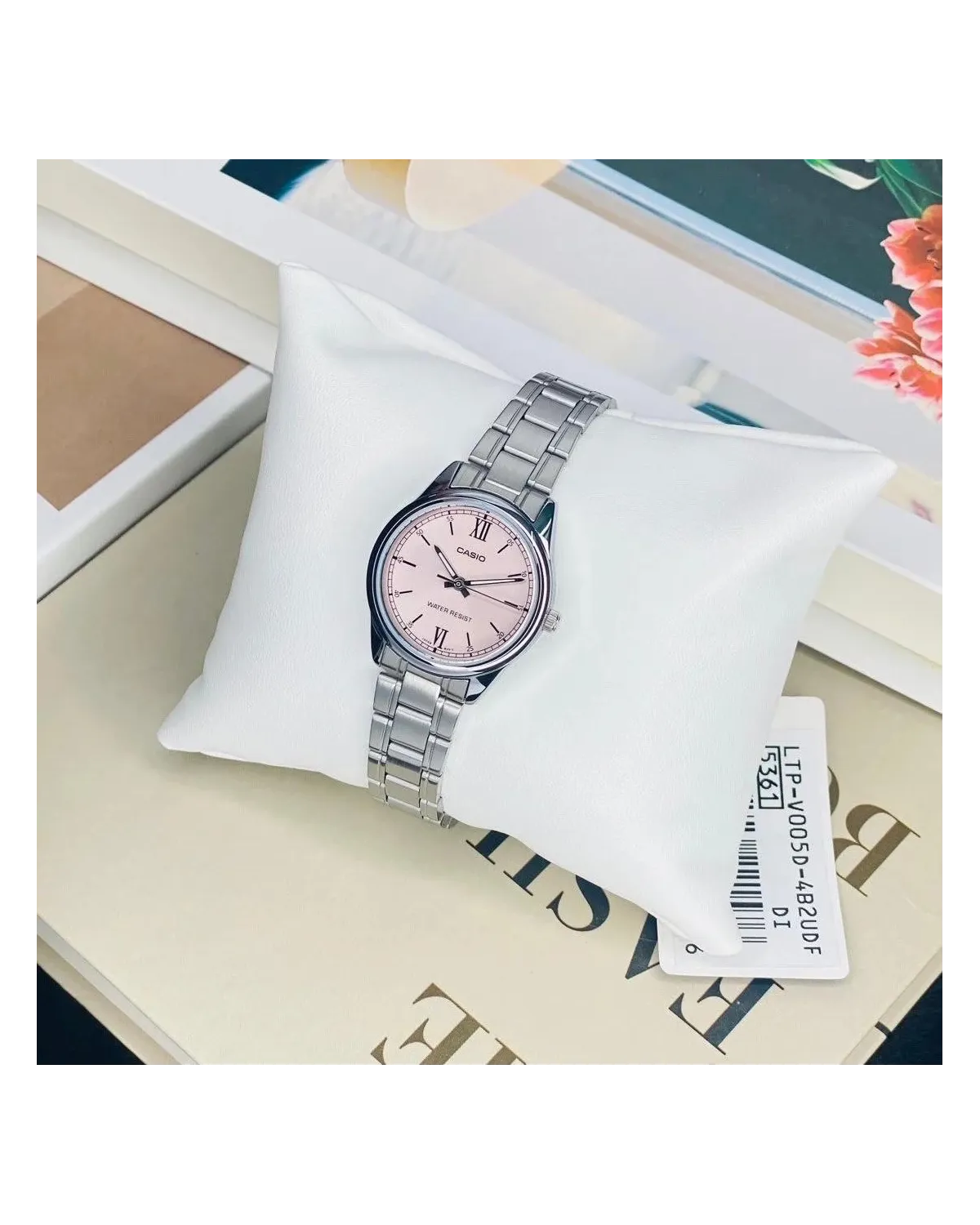 ZEGAREK DAMSKI CASIO LTP-V005D-4B2 (zd586h) + BOX ZEGAREK DAMSKI CASIO LTP-V005D-4B2 (zd586h) + BOX