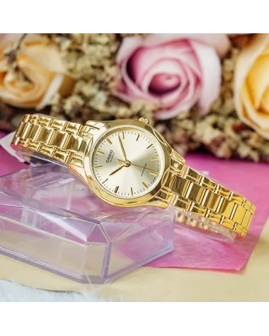 ZEGAREK DAMSKI CASIO LTP-1275G-9A (zd580c) + BOX