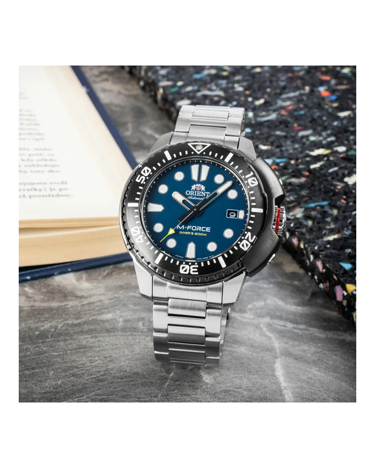 Zegarek Męski Orient Sport M-Force Automatic RA-AC0L07L00B + BOX Zegarek Męski Orient Sport M-Force Automatic RA-AC0L07L00B + BOX
