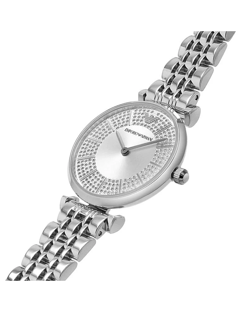 ZEGAREK DAMSKI EMPORIO ARMANI AR11445 - GIANNI T-BAR (zi512a) + BOX