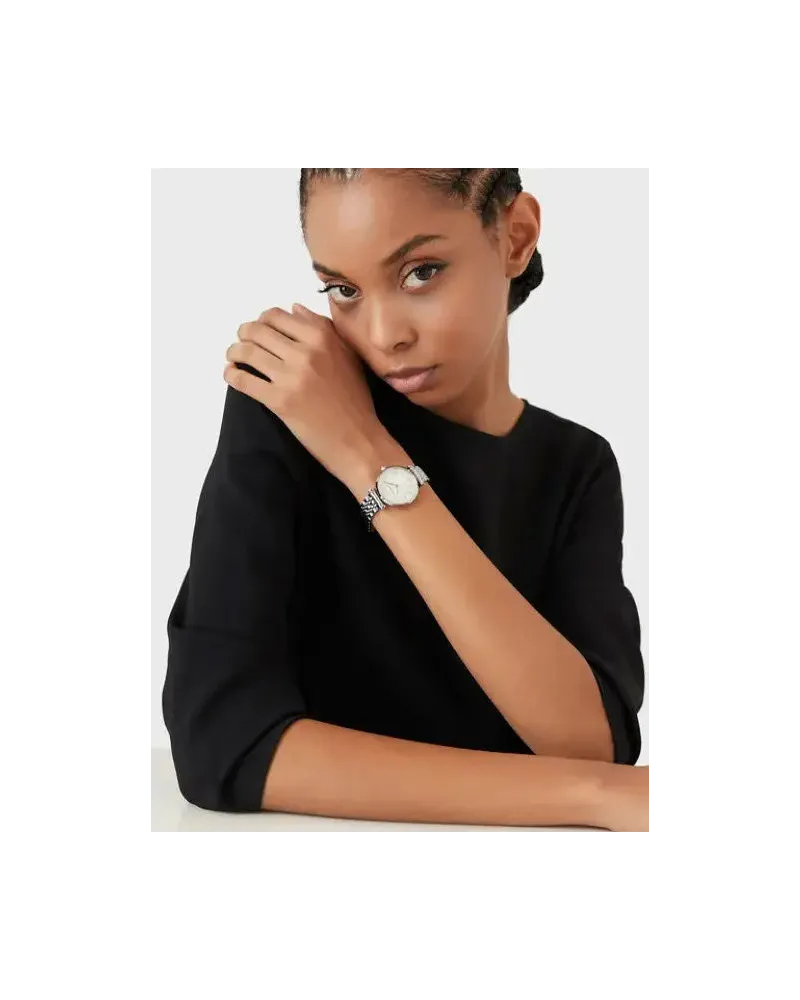 ZEGAREK DAMSKI EMPORIO ARMANI AR11445 - GIANNI T-BAR (zi512a) + BOX