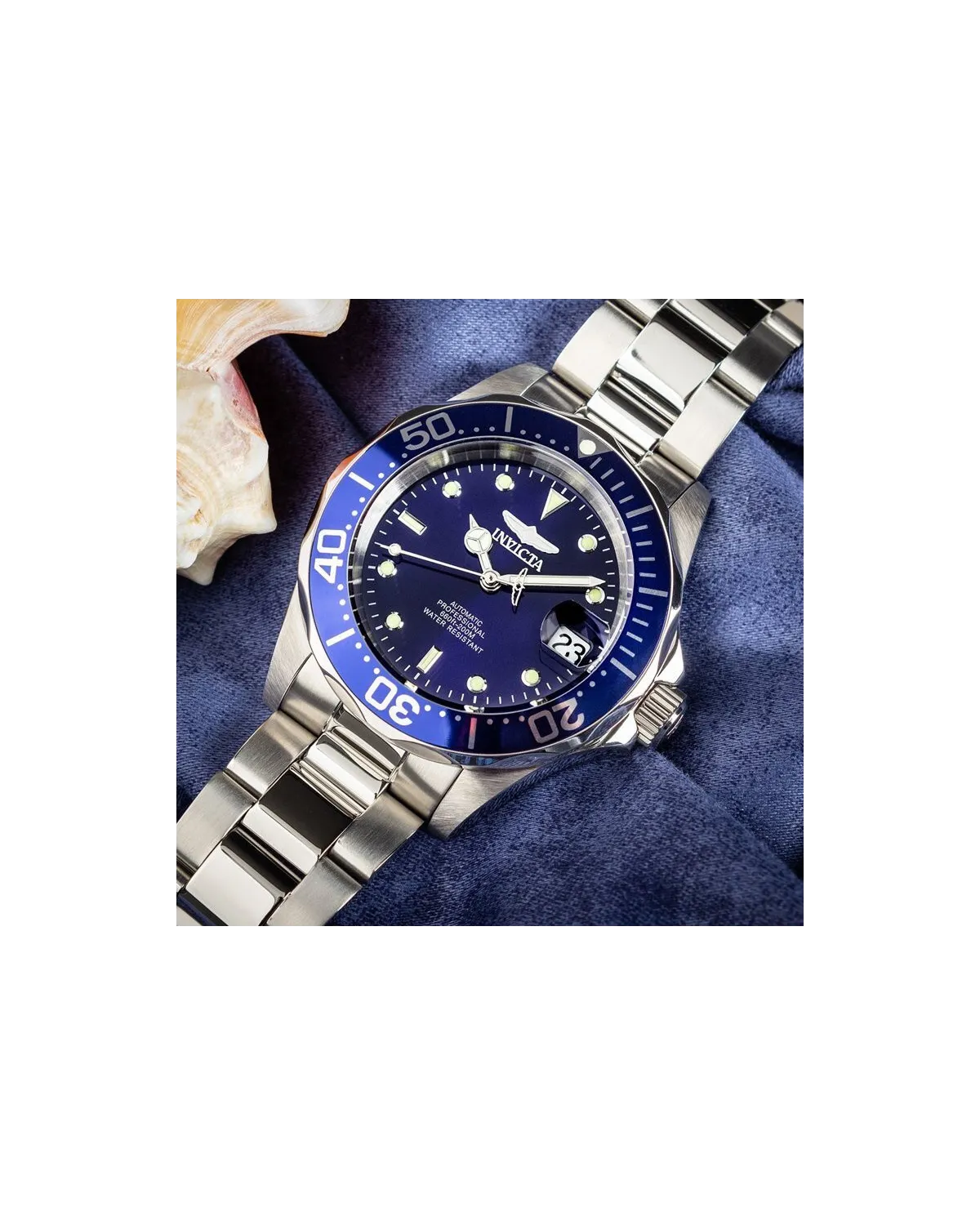 ZEGAREK MĘSKI INVICTA PRO DIVER 9094 - AUTOMAT WR200, koperta 40mm  (zv001b)