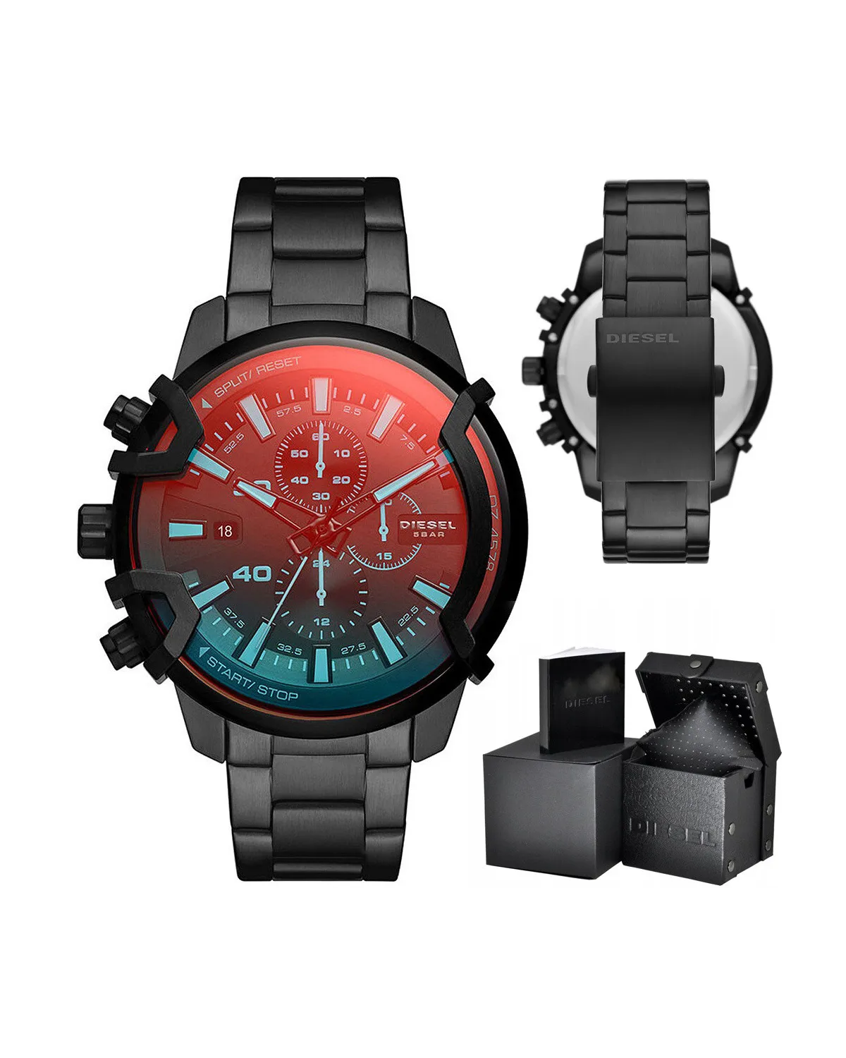ZEGAREK MĘSKI DIESEL Griffed Chronograph DZ4578 + BOX