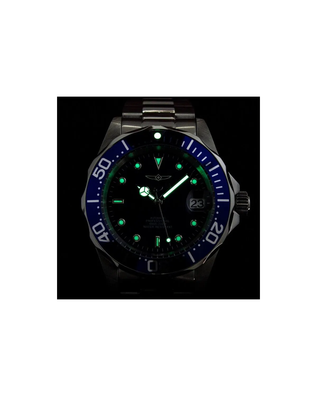 ZEGAREK MĘSKI INVICTA PRO DIVER 22054 - WODOSZCZLNOŚĆ 200m, koperta 43mm