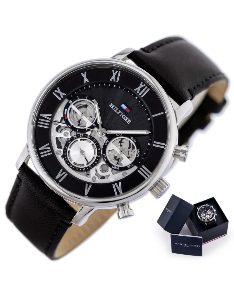 ZEGAREK MĘSKI TOMMY HILFIGER 1710565 Legend (zf107c) + BOX ZEGAREK MĘSKI TOMMY HILFIGER 1710565 Legend (zf107c) + BOX