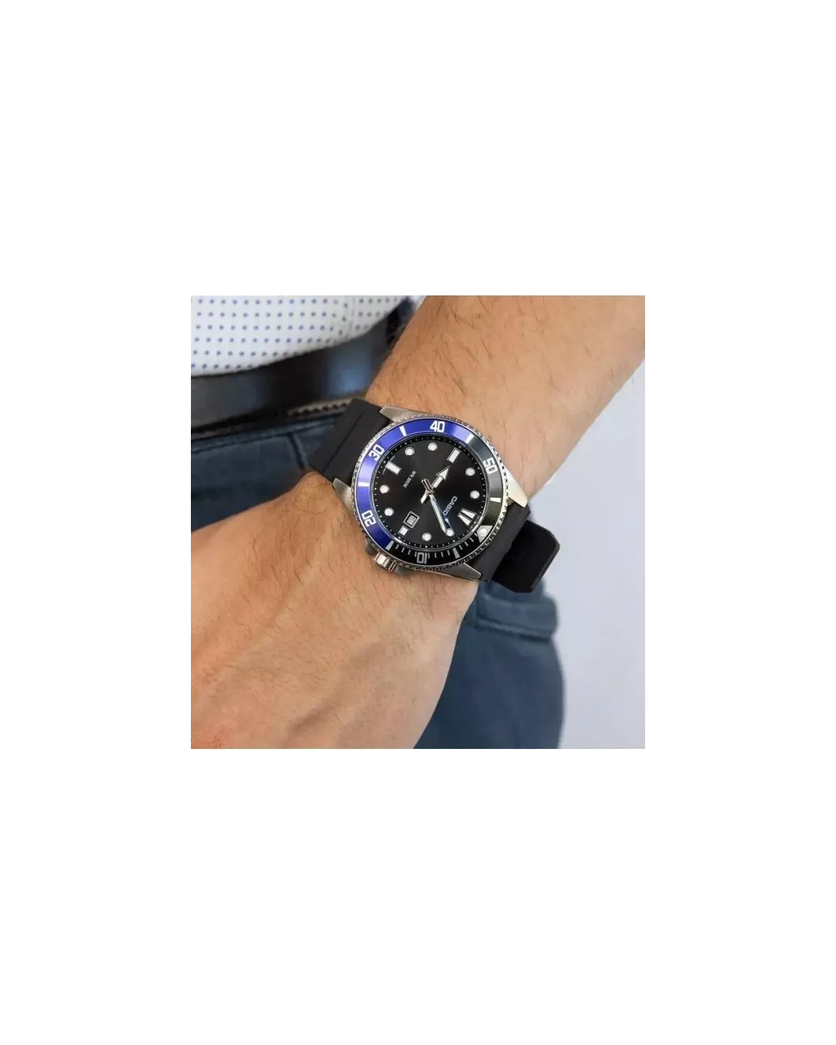 ZEGAREK MĘSKI CASIO  MDV 107-1A2  WR200 (zd172a) + BOX