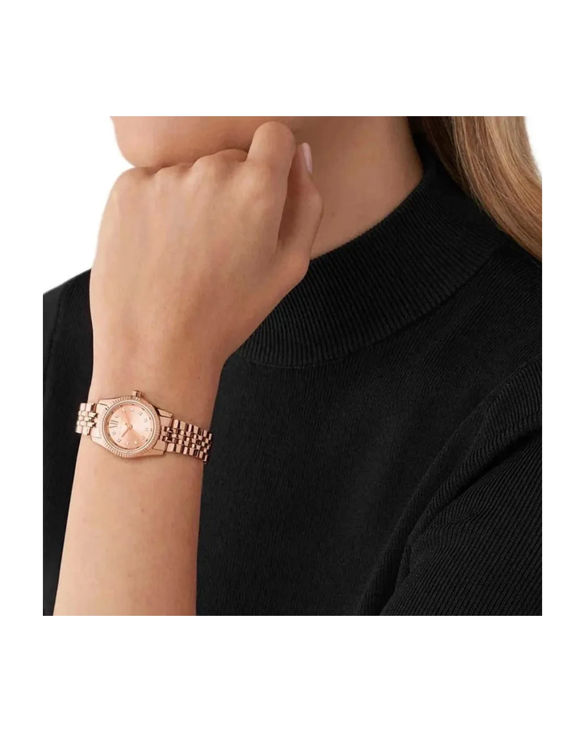 ZEGAREK DAMSKI MICHAEL KORS MK4739 Lexington Peve Rose Gold Stainless Steel 26mm + BOX