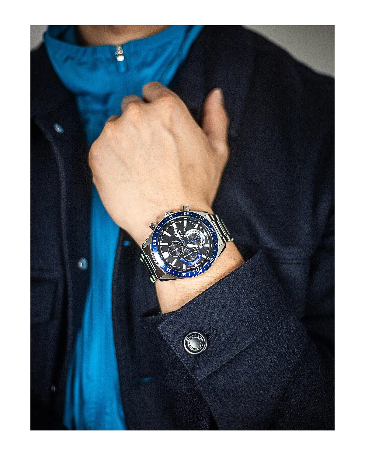 Zegarek Męski Casio Edifice EFV-620D-1A2 + BOX Zegarek Męski Casio Edifice EFV-620D-1A2 + BOX