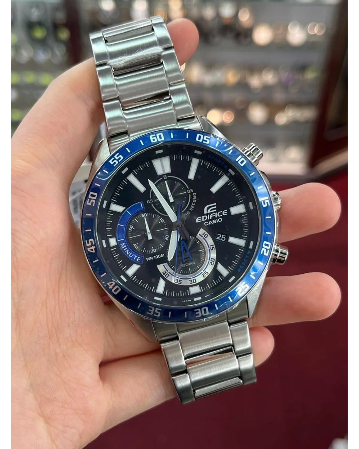 Zegarek Męski Casio Edifice EFV-620D-1A2 + BOX Zegarek Męski Casio Edifice EFV-620D-1A2 + BOX