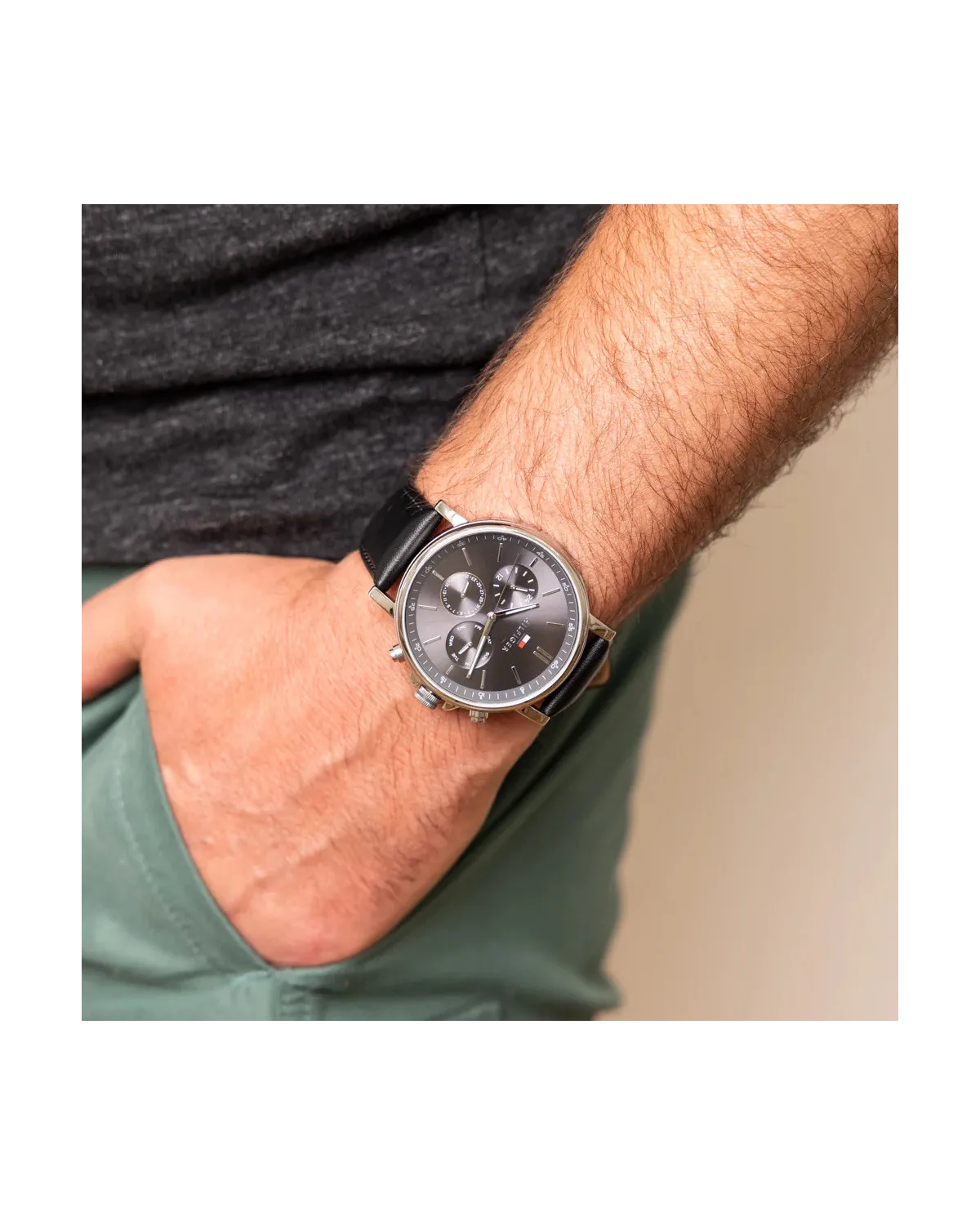 ZEGAREK MĘSKI TOMMY HILFIGER TYSON 1710586 (zf100g) + BOX