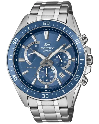 ZEGAREK MĘSKI CASIO EDIFICE EFR-552D-2AVUDF - 10ATM (zd094d) + BOX