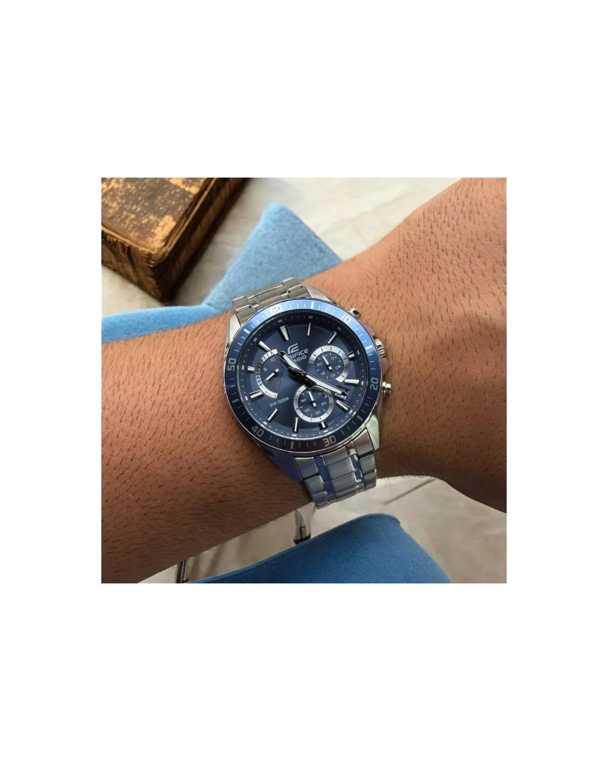 ZEGAREK MĘSKI CASIO EDIFICE EFR-552D-2AVUDF - 10ATM (zd094d) + BOX ZEGAREK MĘSKI CASIO EDIFICE EFR-552D-2AVUDF - 10ATM (zd094d) + BOX