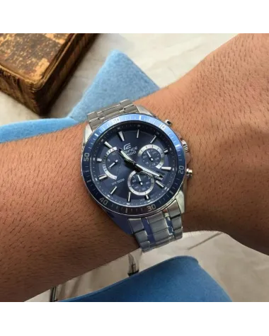 ZEGAREK MĘSKI CASIO EDIFICE EFR-552D-2AVUDF - 10ATM (zd094d) + BOX ZEGAREK MĘSKI CASIO EDIFICE EFR-552D-2AVUDF - 10ATM (zd094d) + BOX