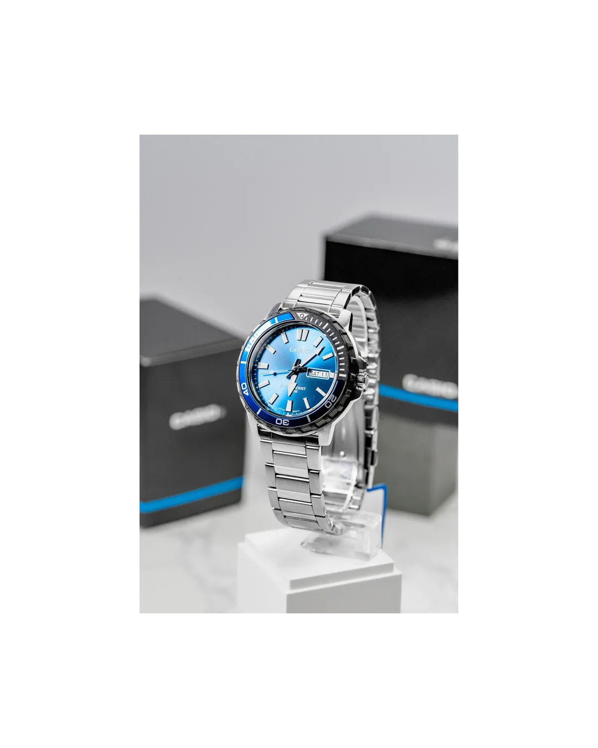 Zegarek Męski Casio Collection MTD-125D-2A1 + BOX Zegarek Męski Casio Collection MTD-125D-2A1 + BOX