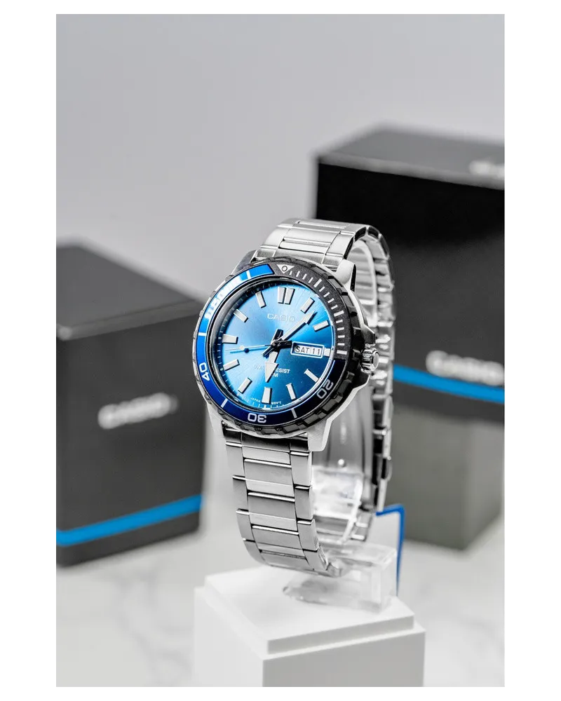 Zegarek Męski Casio Collection MTD-125D-2A1 + BOX Zegarek Męski Casio Collection MTD-125D-2A1 + BOX