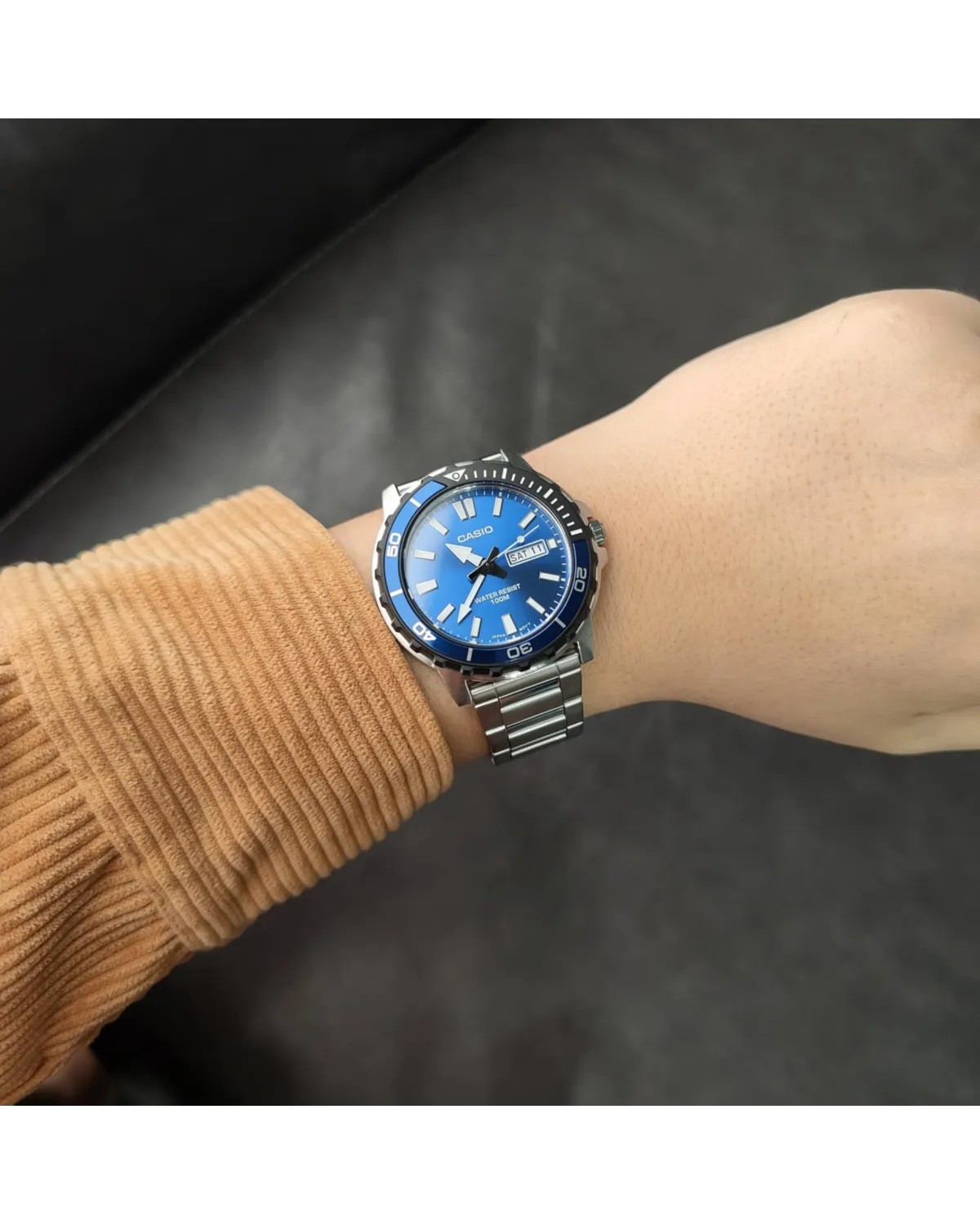 Zegarek Męski Casio Collection MTD-125D-2A1 + BOX Zegarek Męski Casio Collection MTD-125D-2A1 + BOX