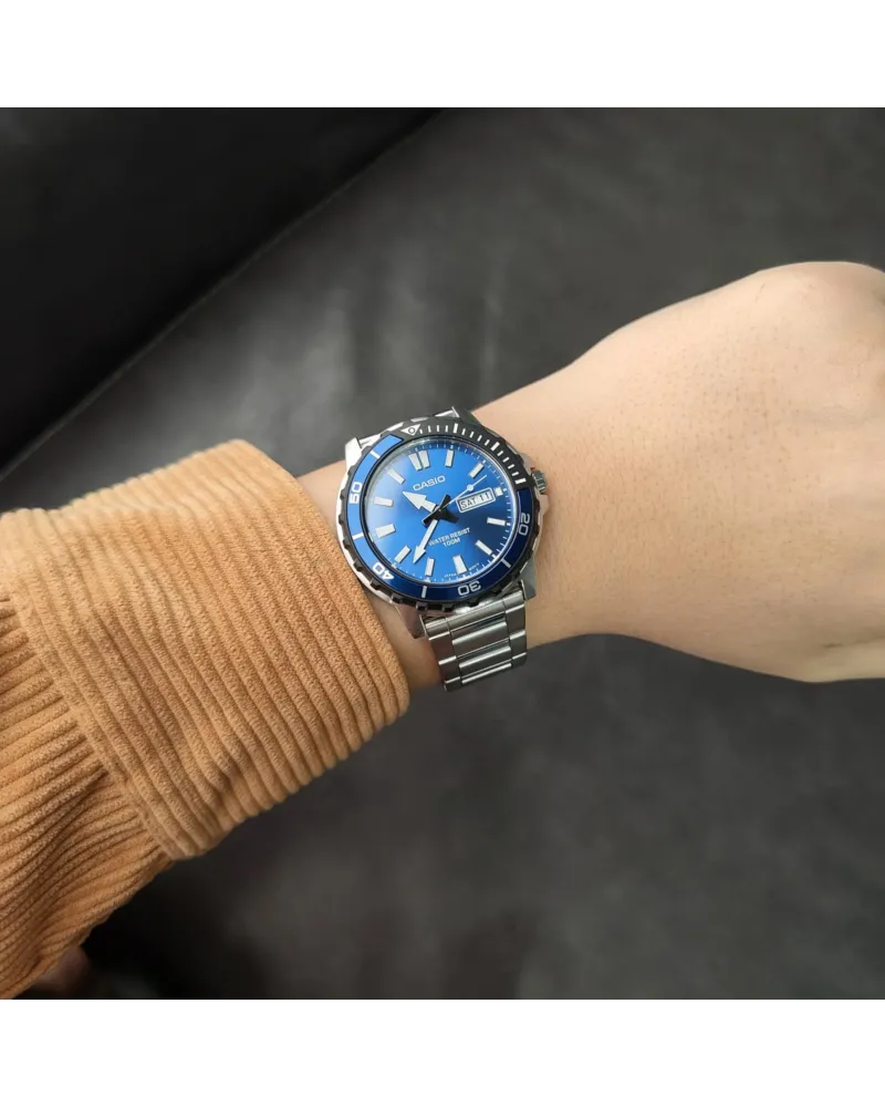 Zegarek Męski Casio Collection MTD-125D-2A1 + BOX Zegarek Męski Casio Collection MTD-125D-2A1 + BOX