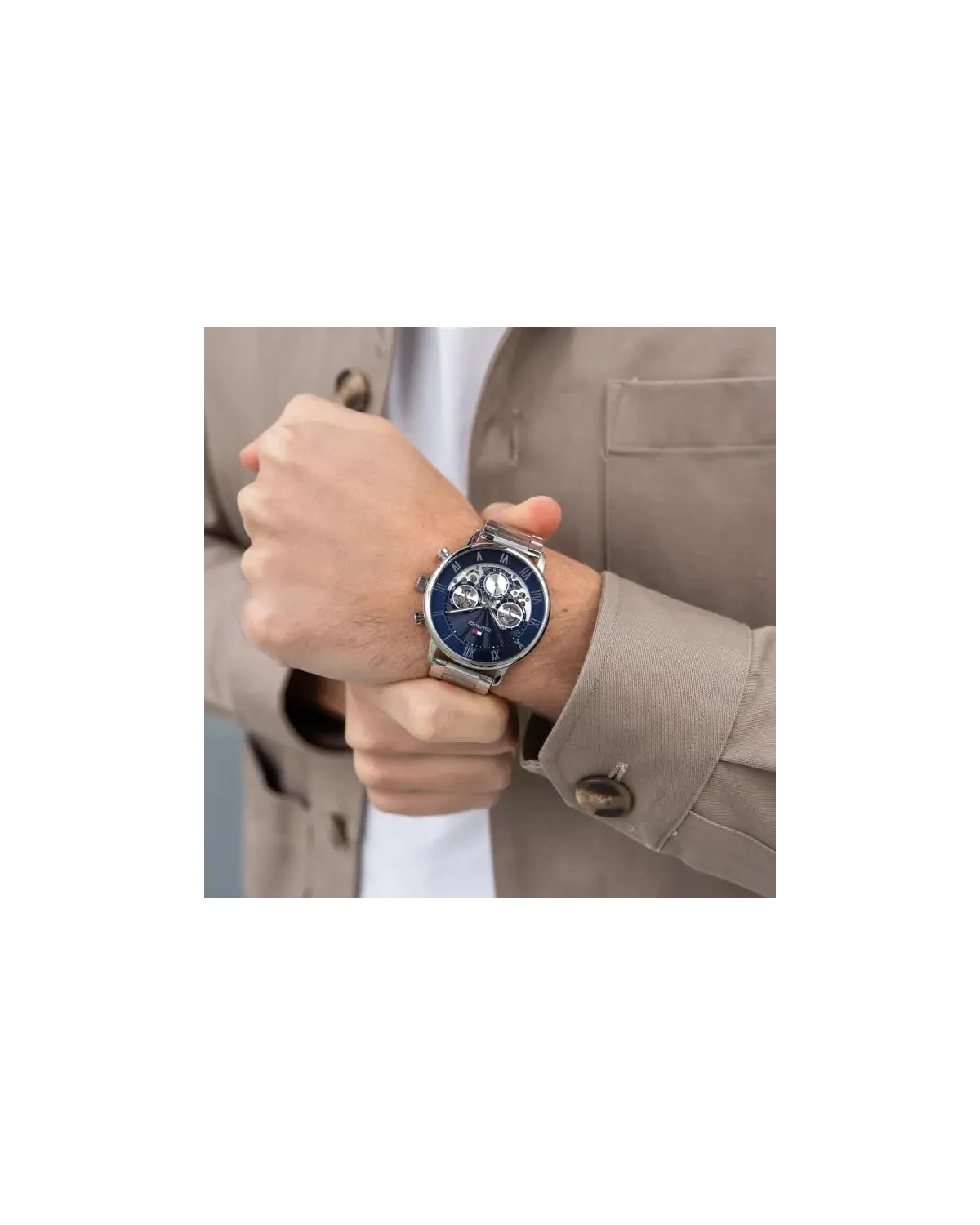 ZEGAREK MĘSKI TOMMY HILFIGER 1710569 Legend (zf107a) + BOX